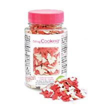 Picture of CHRISTMAS TREE + RED BOW SPRINKLE MIX 50G